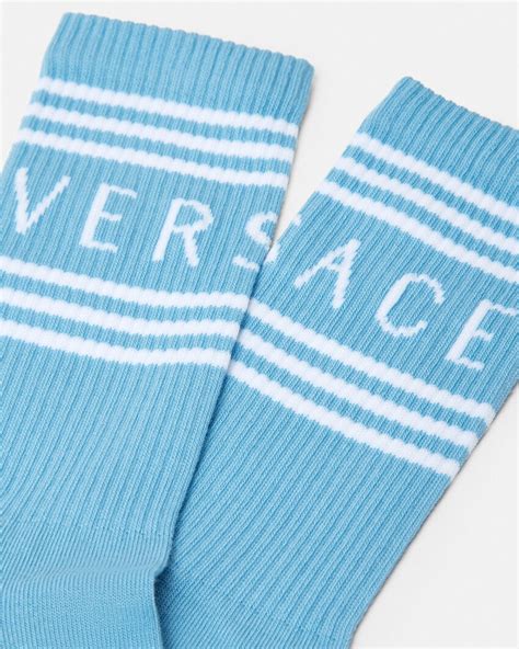 versace 90s vintage logo pouch|90s Vintage Logo Socks Blue .